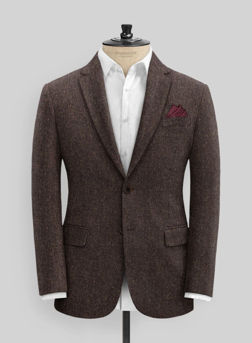 Brown Flecks Donegal Tweed Suit 6 Brown Flecks Donegal Tweed Suit - Image 4