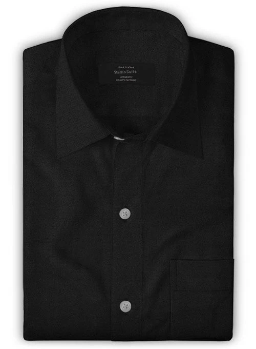 Black Poplene Shirt 3 Black Poplene Shirt