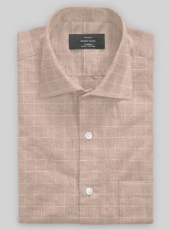 Brandy Rose Checks Linen Shirt
