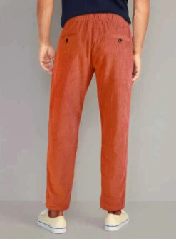 Easy Pants Burnt Orange Corduroy -Men's Clothing Shop burntorangecorduroyeasypantlk 4