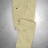Caccioppoli Cotton Gabardine Ocean Khaki Pants