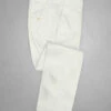 Caccioppoli Cotton Gabardine Off White Pants -Men's Clothing Shop caccioppolicottongabardineoffwhitepantlook