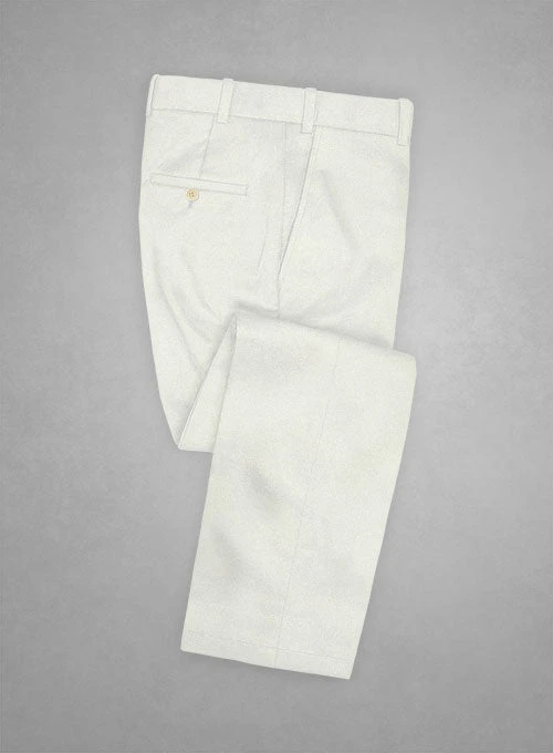 Caccioppoli Cotton Gabardine Off White Pants 3 Caccioppoli Cotton Gabardine Off White Pants