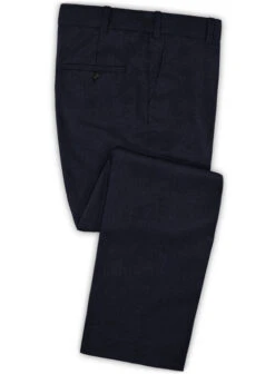 Caccioppoli Dapper Dandy Arber Navy Blue Wool Pants