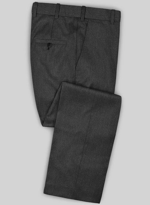 Caccioppoli Sun Dream Charcoal Wool Silk Pants 3 Caccioppoli Sun Dream Charcoal Wool Silk Pants