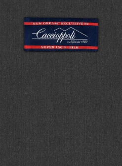 Caccioppoli Sun Dream Charcoal Wool Silk Pants 8 Caccioppoli Sun Dream Charcoal Wool Silk Pants -Men's Clothing Shop caccioppolisdcharcoalpantslook 1