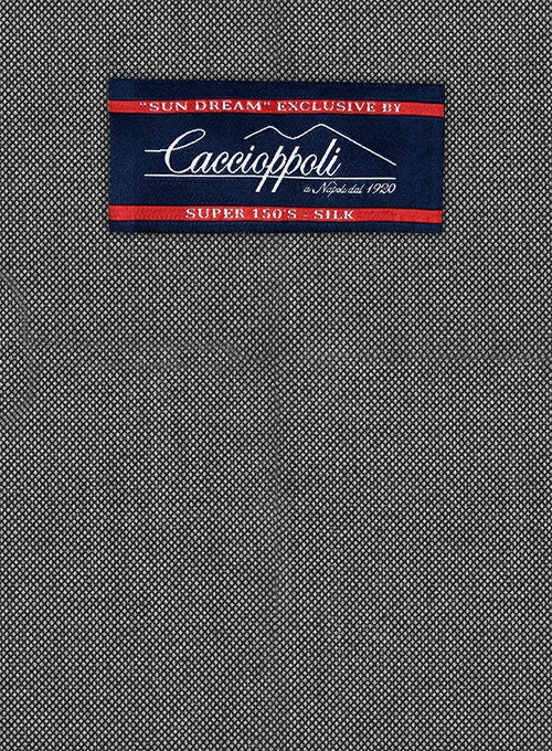 Caccioppoli Sun Dream Cilia Gray Wool Silk Pants 7 Caccioppoli Sun Dream Cilia Gray Wool Silk Pants - Image 5