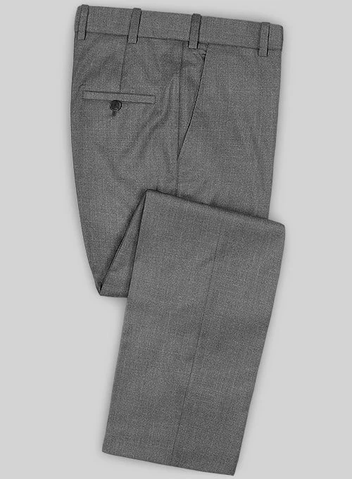 Caccioppoli Sun Dream Gray Wool Silk Pants 3 Caccioppoli Sun Dream Gray Wool Silk Pants