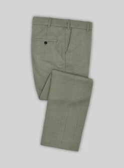 Caccioppoli Sun Dream Clasio Herringbone Wool Pants