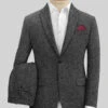 Charcoal Flecks Donegal Tweed Suit 2 Charcoal Flecks Donegal Tweed Suit -Men's Clothing Shop charcoalflecksdonegaltweedsuitlok
