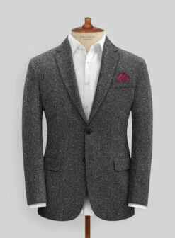 Charcoal Flecks Donegal Tweed Suit 12 Charcoal Flecks Donegal Tweed Suit -Men's Clothing Shop charcoalflecksdonegaltweedsuitlok 2