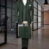 Green Heavy Tweed Suit II