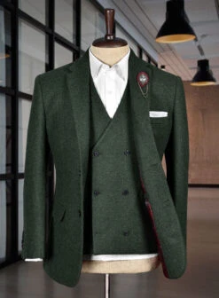 Green Heavy Tweed Suit II -Men's Clothing Shop customerordgreenheavytweedsuitlook 73b95683 d901 4c32 8c33 d397bf0d4083
