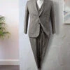 Light Weight Dark Gray Tweed Suit II