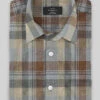 Dasi Checks Linen Shirt -Men's Clothing Shop dasicheckslinenshirtlook