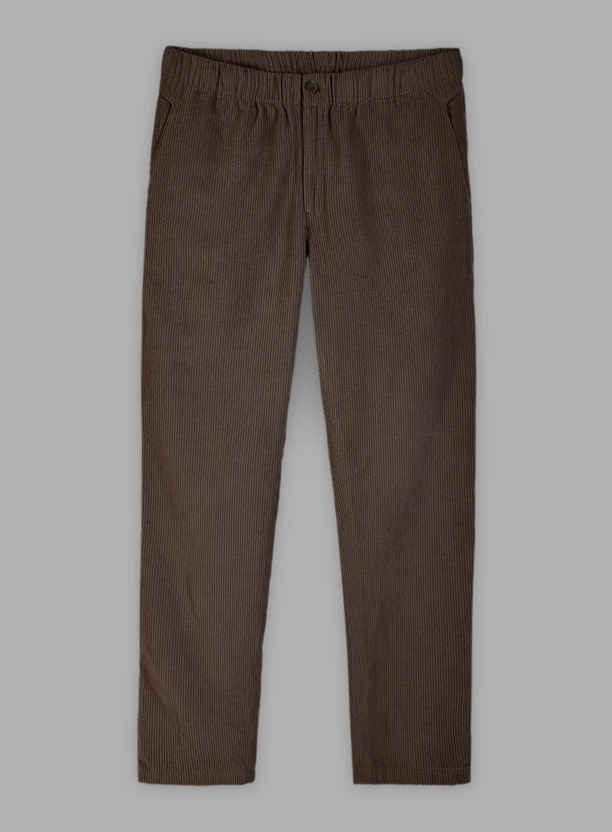 Easy Pants Dark Brown Corduroy 3 Easy Pants Dark Brown Corduroy