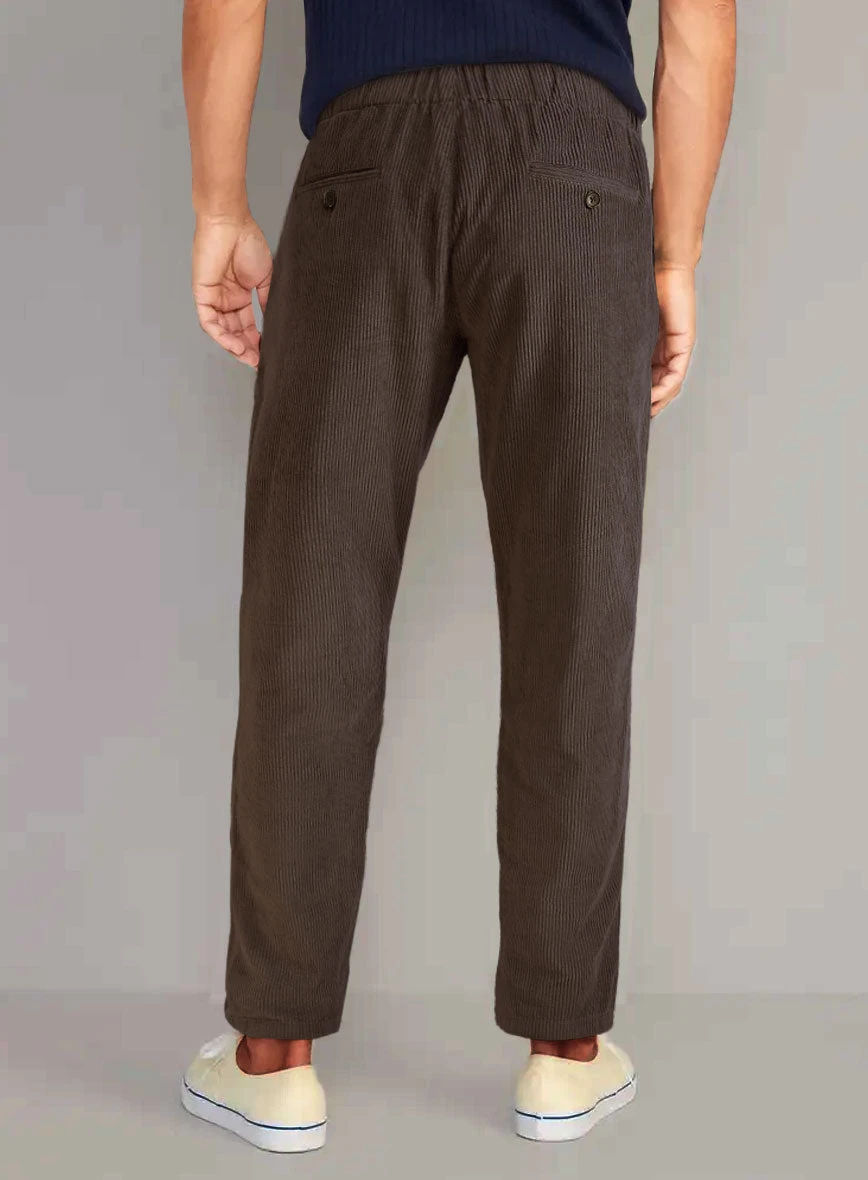 Easy Pants Dark Brown Corduroy 7 Easy Pants Dark Brown Corduroy - Image 5