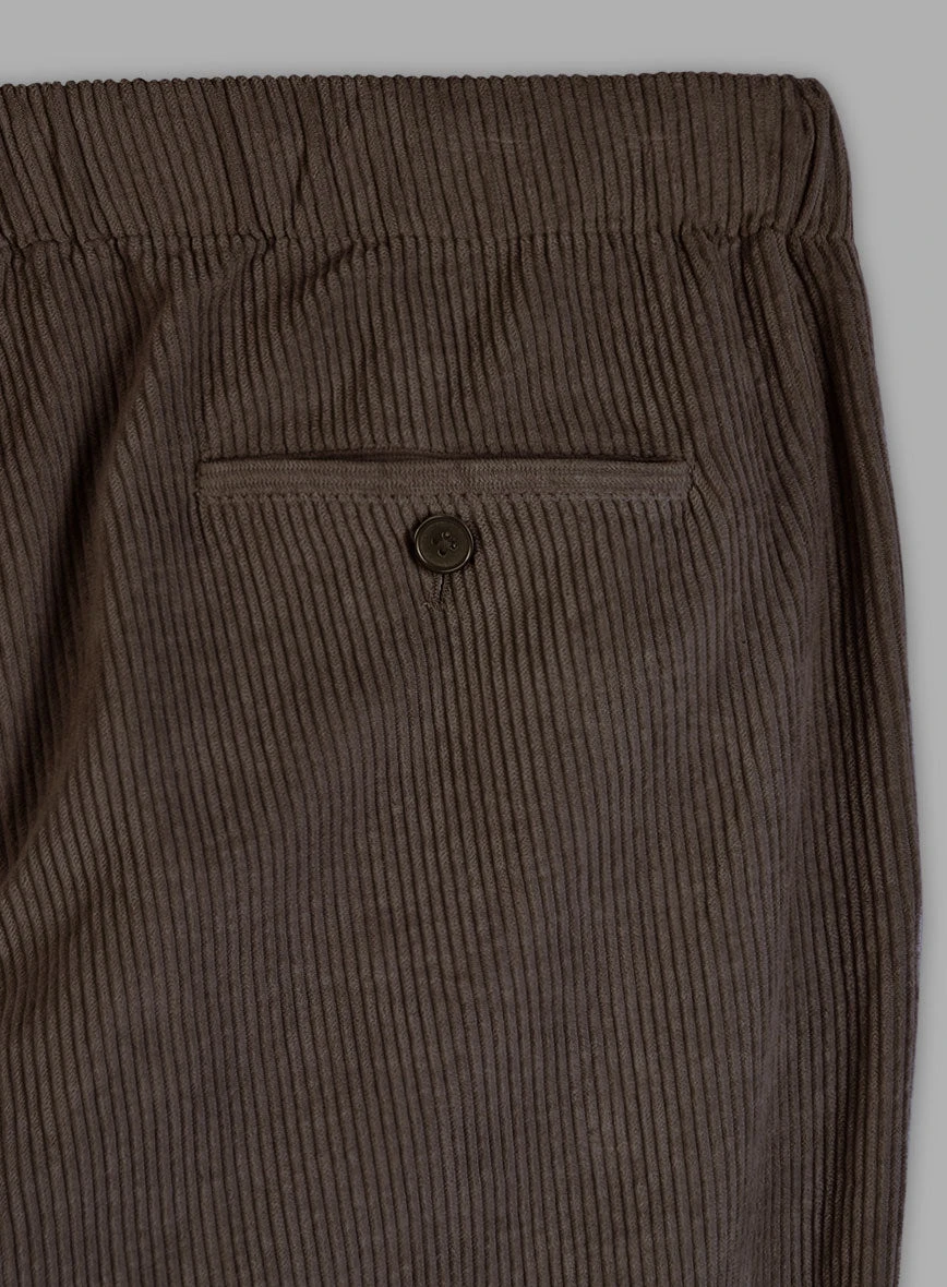 Easy Pants Dark Brown Corduroy 8 Easy Pants Dark Brown Corduroy - Image 6