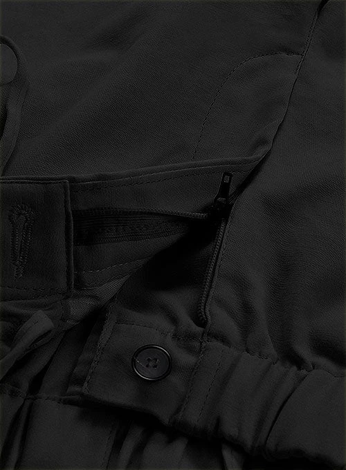 Easy Pants Black Cotton Canvas 9 Easy Pants Black Cotton Canvas - Image 7