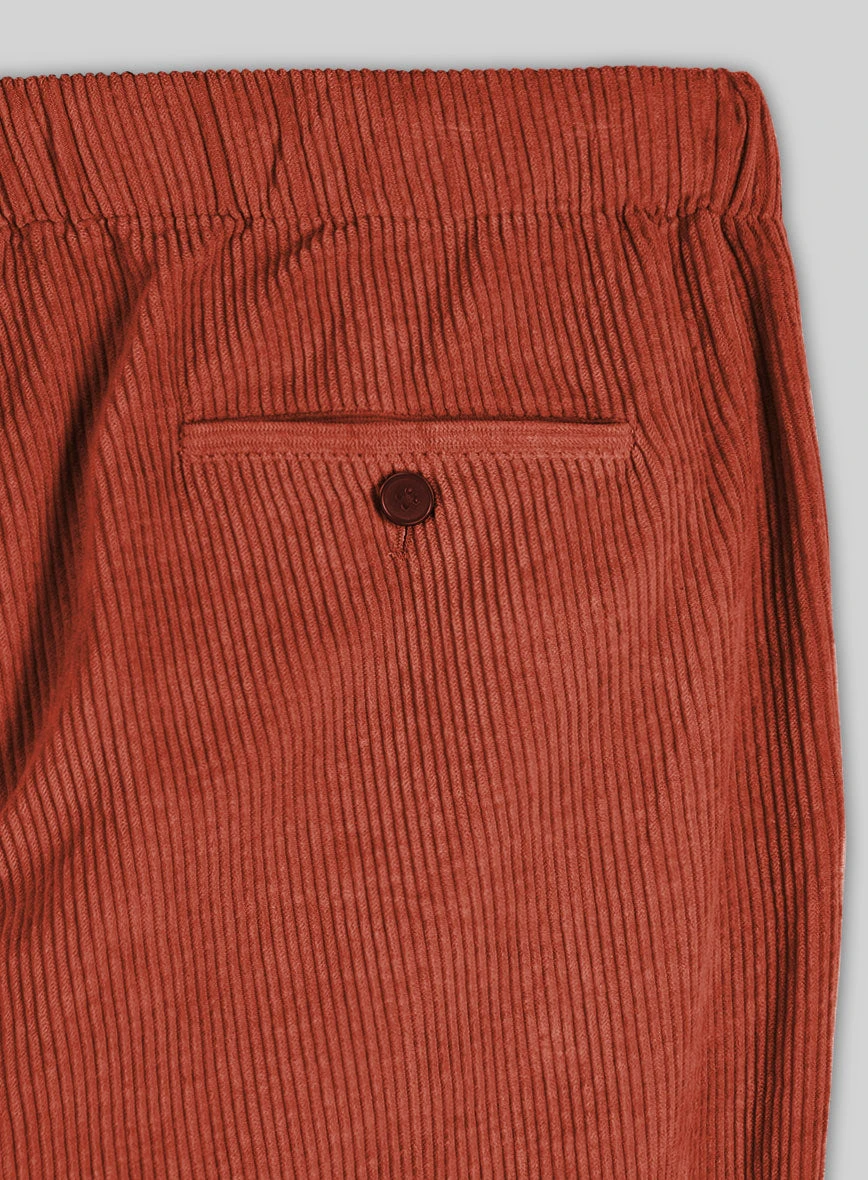 Easy Pants Burnt Sienna Corduroy 6 Easy Pants Burnt Sienna Corduroy - Image 4