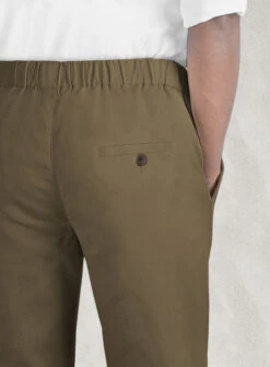 Easy Pants Dark Beige Cotton Canvas -Men's Clothing Shop easypantsdarkbeigecottoncanvas 5