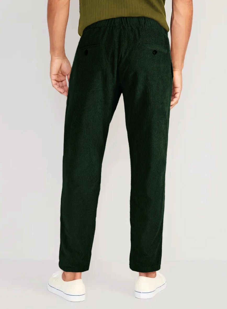 Easy Pants Green Corduroy 5 Easy Pants Green Corduroy - Image 3