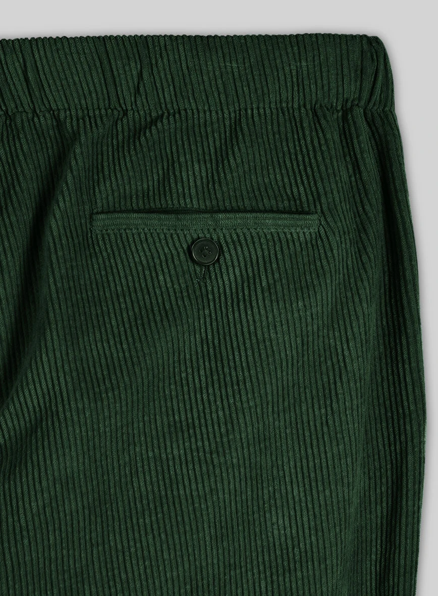 Easy Pants Green Corduroy 7 Easy Pants Green Corduroy - Image 5
