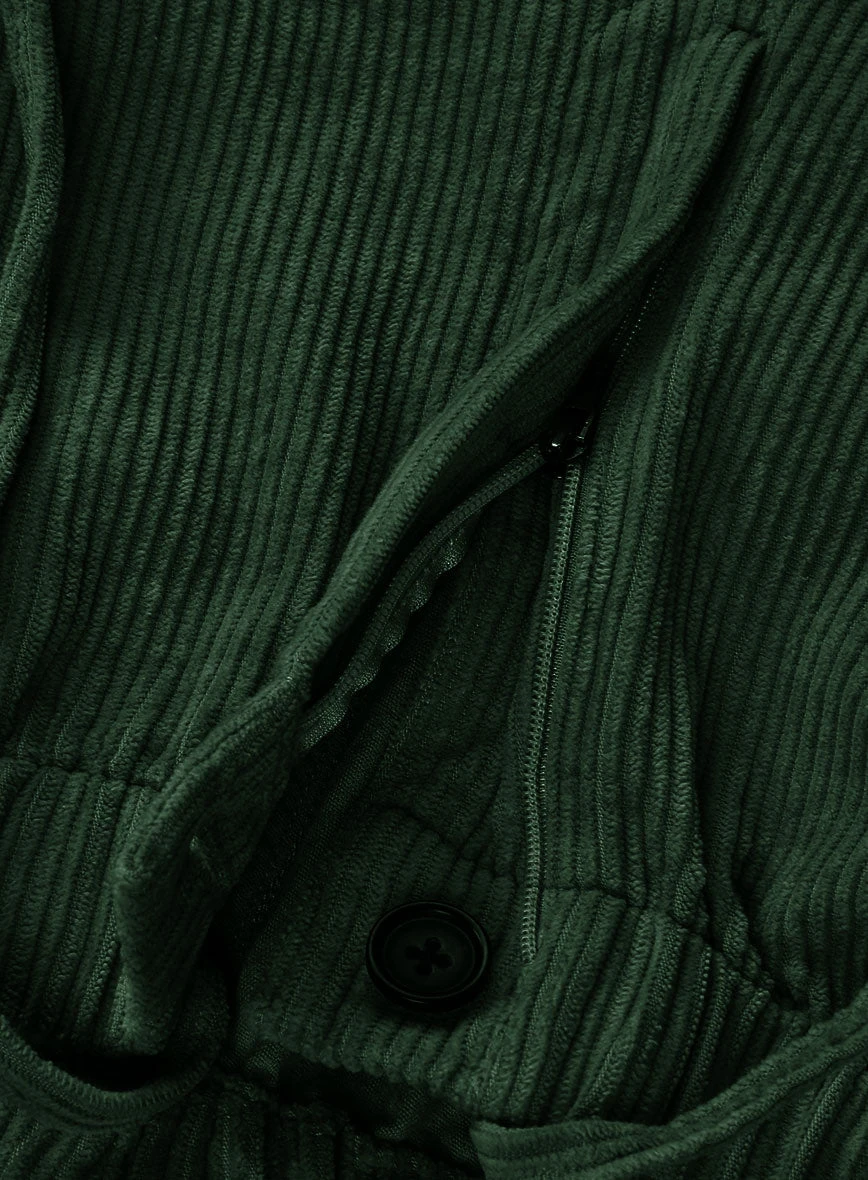 Easy Pants Green Corduroy 6 Easy Pants Green Corduroy - Image 4