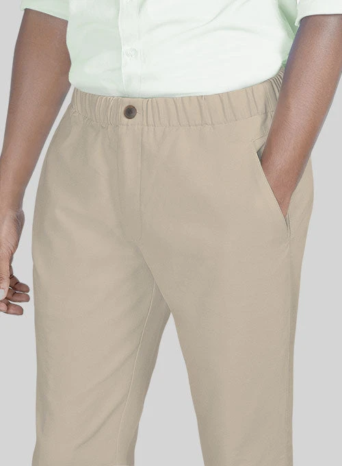 Easy Pants Sand Cotton Canvas 7 Easy Pants Sand Cotton Canvas - Image 5