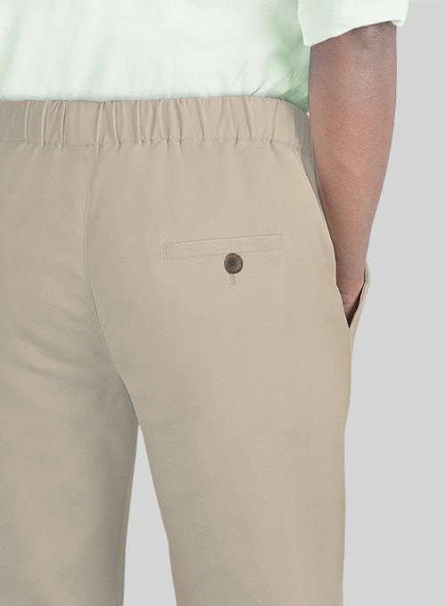 Easy Pants Sand Cotton Canvas 8 Easy Pants Sand Cotton Canvas - Image 6