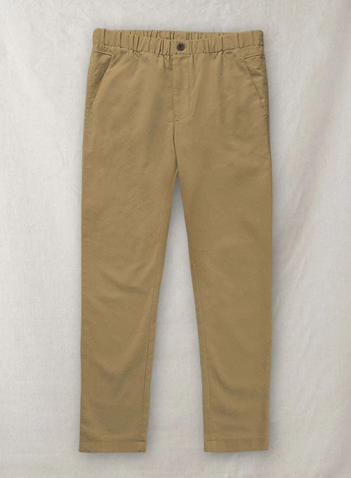 Easy Pants Tan Cotton Canvas 3 Easy Pants Tan Cotton Canvas