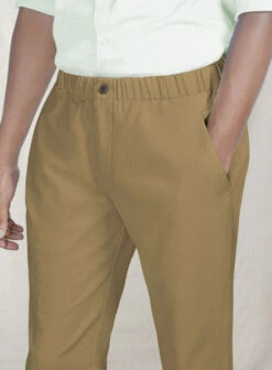 Easy Pants Tan Cotton Canvas 13 Easy Pants Tan Cotton Canvas -Men's Clothing Shop easypantstancanvaspantslook 4