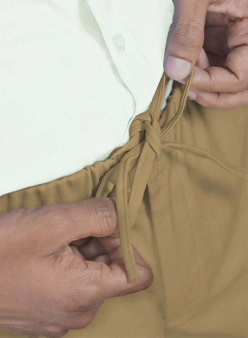 Easy Pants Tan Cotton Canvas 8 Easy Pants Tan Cotton Canvas - Image 6