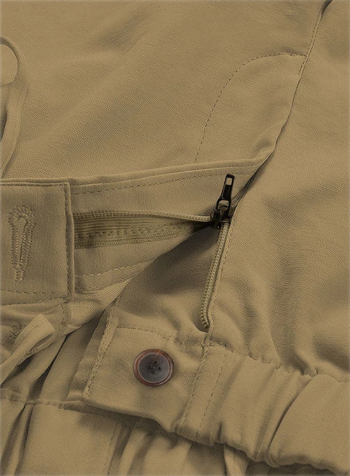 Easy Pants Tan Cotton Canvas 9 Easy Pants Tan Cotton Canvas - Image 7