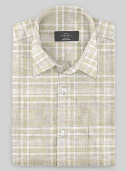 Egildo Checks Linen Shirt