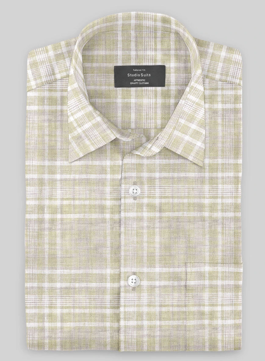 Egildo Checks Linen Shirt 3 Egildo Checks Linen Shirt