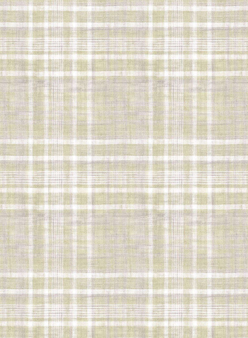 Egildo Checks Linen Shirt 5 Egildo Checks Linen Shirt - Image 3