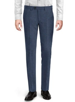 Empire Blue Tweed Suit -Men's Clothing Shop empiblutwdsuitlook 4