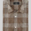 Esar Checks Linen Shirt -Men's Clothing Shop esarcheckslinenshirtlook