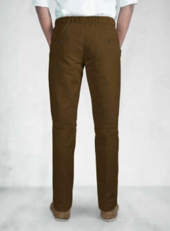 Easy Pants Brown Cotton Canvas 12 Easy Pants Brown Cotton Canvas -Men's Clothing Shop esypantsbrncotcanvas 3