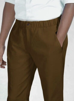 Easy Pants Brown Cotton Canvas 13 Easy Pants Brown Cotton Canvas -Men's Clothing Shop esypantsbrncotcanvas 4