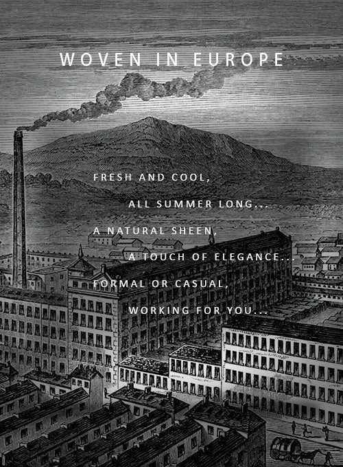 European Anchor Gray Linen Western Style Shirt 9 European Anchor Gray Linen Western Style Shirt - Image 7