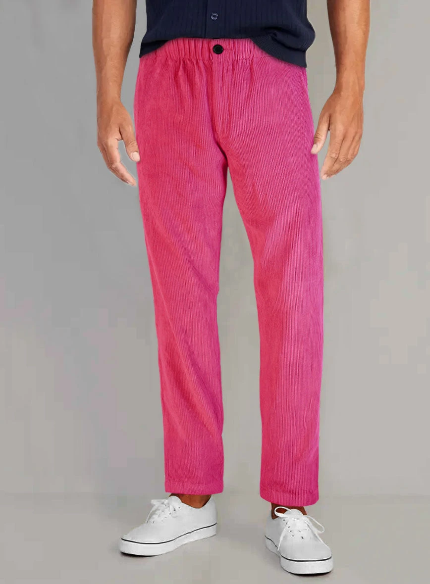 Easy Pants Fusica Pink Corduroy 4 Easy Pants Fusica Pink Corduroy - Image 2