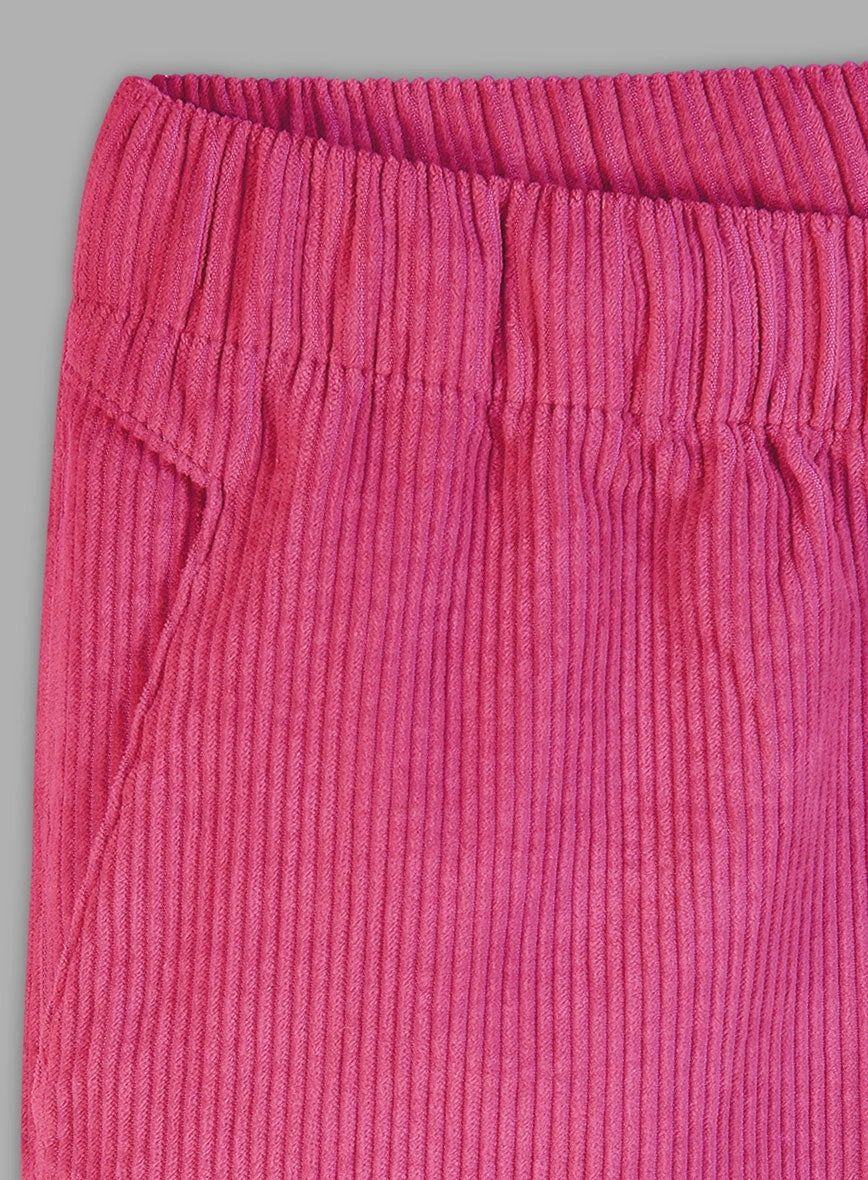 Easy Pants Fusica Pink Corduroy 5 Easy Pants Fusica Pink Corduroy - Image 3