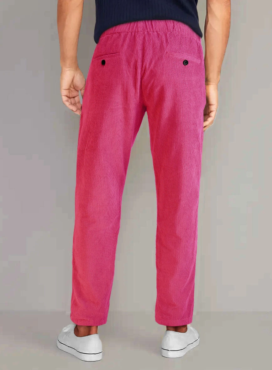 Easy Pants Fusica Pink Corduroy 7 Easy Pants Fusica Pink Corduroy - Image 5
