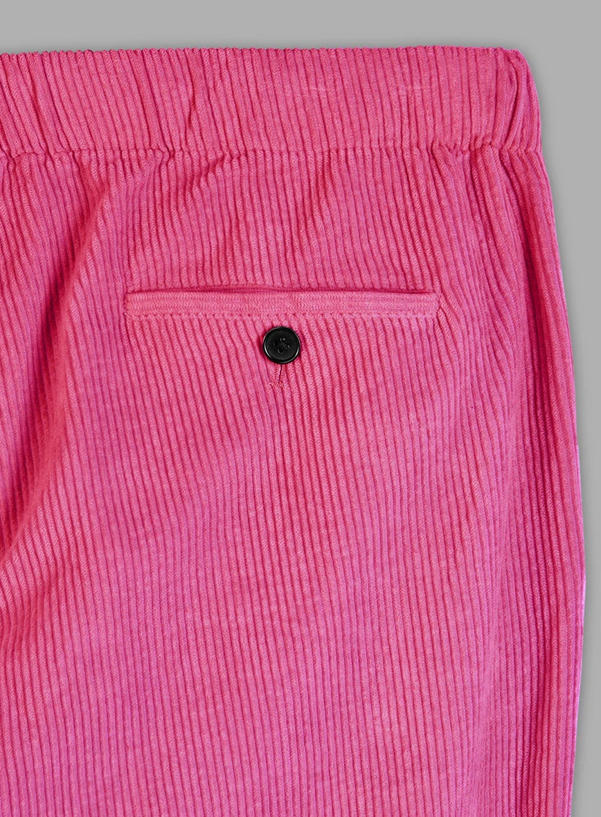 Easy Pants Fusica Pink Corduroy 8 Easy Pants Fusica Pink Corduroy - Image 6