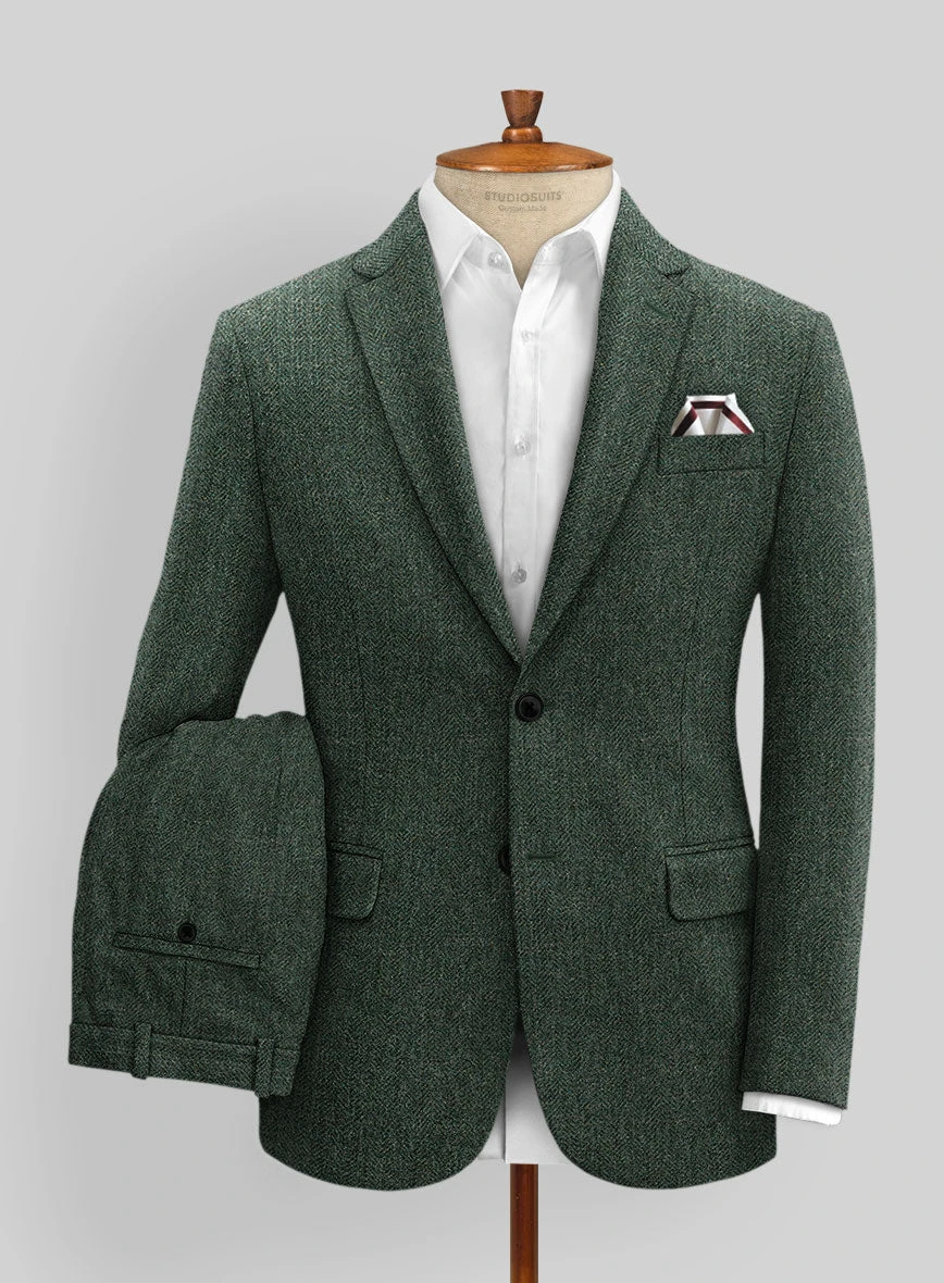 Haberdasher Green Tweed Suit 3 Haberdasher Green Tweed Suit