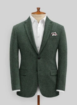 Haberdasher Green Tweed Suit 12 Haberdasher Green Tweed Suit -Men's Clothing Shop haberdashergreentweedsuitlook 2