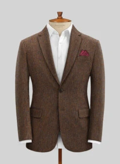 Haberdasher Autumn Rust Tweed Suit -Men's Clothing Shop haberdasherwinetweedsuitlook 2