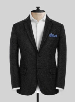 Highlander Heavy Charcoal Bedford Tweed Suit -Men's Clothing Shop highlanderheavycharcoalbedfordtweedsuitlk 2